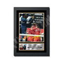 JEAN ALESI _ MICHAEL SCHUMACHER Limited Edition Formula 1 Player Signed Print Formula 1
