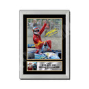 JEAN ALESI _ MICHAEL SCHUMACHER 2 Limited Edition Formula 1 Player Signed Print Formula 1