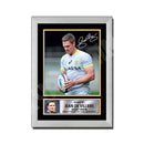 JEAN DE VILLIERS 1 Limited Edition Rugby Player Signed Print - Rugby
