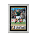 JEAN DE VILLIERS 2 Limited Edition Rugby Player Signed Print - Rugby