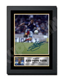 JEAN PIERRE PAPIN Limited Edition Football Player Signed Print - Football