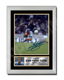JEAN PIERRE PAPIN Limited Edition Football Player Signed Print - Football