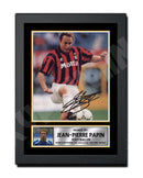 JEAN PIERRE PAPIN 2 Limited Edition Football Player Signed Print - Football