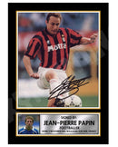 JEAN PIERRE PAPIN 2 Limited Edition Football Player Signed Print - Football