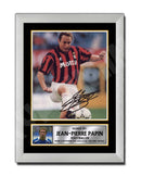 JEAN PIERRE PAPIN 2 Limited Edition Football Player Signed Print - Football