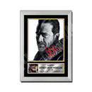 JEFFREY DEAN MORGAN Limited Edition Walking Dead Signed Print
