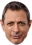 JEFF GOLDBLUM Celebrity Face Mask Fancy Dress Cardboard Costume Mask