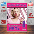 JENNIFER LAWRENCE BM2 THEME INSPIRED Style PERSONALISED Kids Adult FUNNY Birthday Card
