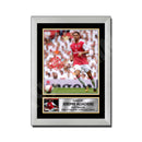 JEREMIE ALIADIERE Limited Edition Football Player Signed Print - Football