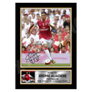 JEREMIE ALIADIERE 2 Limited Edition Football Player Signed Print - Football