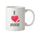 I Love JEREMIH Celebrity Mug