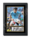 JESUS NAVAS 2 Limited Edition Football Player Signed Print - Football