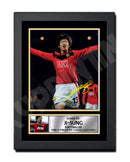 JI-SUNG 2 Limited Edition Football Player Signed Print - Football
