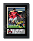 JI-SUNG (1) Limited Edition Football Player Signed Print - Football