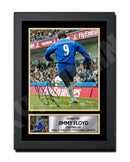 JIMMY FLOYD Limited Edition Football Player Signed Print - Football