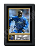 JIMMY FLOYD 2 Limited Edition Football Player Signed Print - Football