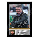 JIMMY FROST 2 Limited Edition Horse Racer Signed Print - Horse Racing