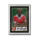 JIMMY GREENHOFF Limited Edition Football Player Signed Print - Football