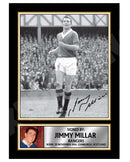 JIMMY MILLAR 2 Limited Edition Football Player Signed Print - Football