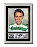 JIM CRAIG Limited Edition Football Player Signed Print - Football