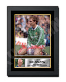 JIM LEIGHTON (1) Limited Edition Football Player Signed Print - Football