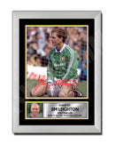 JIM LEIGHTON (1) Limited Edition Football Player Signed Print - Football