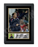 JIM MAGILTON 2 Limited Edition Football Player Signed Print - Football