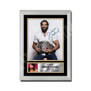 JINDER MAHAL 2 Limited Edition MMA Wrestler Signed Print - MMA Wrestling