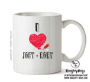 I Love JOEY + RORY Celebrity Mug
