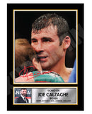 JOE CALZAGHE remake Limited Edition Boxer Signed Print - Boxing