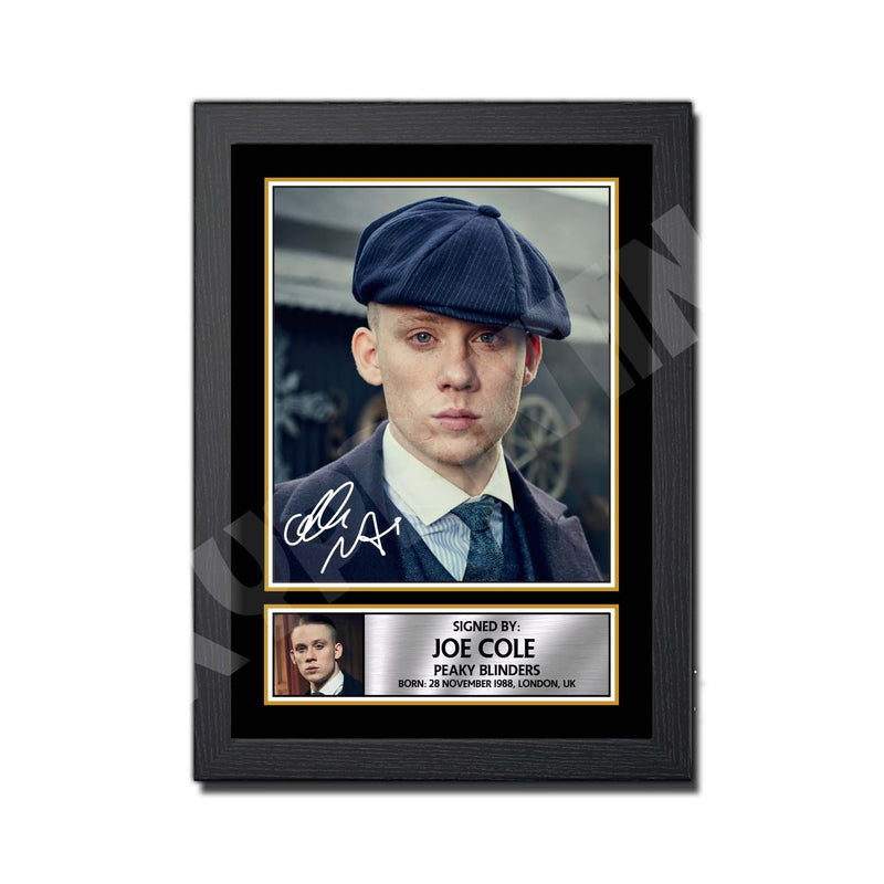 JOE COLE 1 Limited Edition Tv Show Signed Print