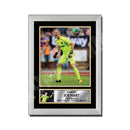 JOE HART 2 Limited Edition Football Player Signed Print - Football