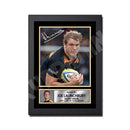 JOE LAUNCHBURY 1 Limited Edition Rugby Player Signed Print - Rugby