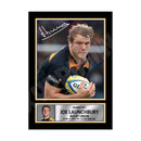 JOE LAUNCHBURY 1 Limited Edition Rugby Player Signed Print - Rugby