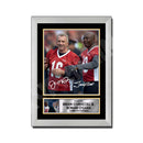 JOE MONTANA JERRY RICE (1) Limited Edition Football Signed Print - American Footballer