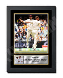 JOE ROOT _ STUART BROAD Limited Edition Cricketer Signed Print - Cricket Player