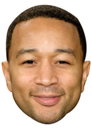 JOHN LEGEND JB - Music Star Fancy Dress Cardboard Celebrity Party Face Mask
