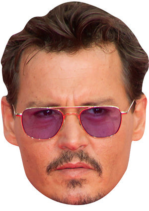 JOHNNY DEPP MASK JB Actor Movie Tv Celebrity Party Face Mask