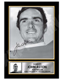 JOHN ASTON Limited Edition Football Player Signed Print - Football