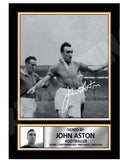 JOHN ASTON 2 Limited Edition Football Player Signed Print - Football