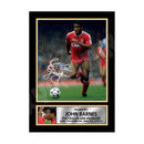 JOHN BARNES (1) Limited Edition Football Player Signed Print - Football