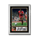 JOHN BARNES (1) Limited Edition Football Player Signed Print - Football