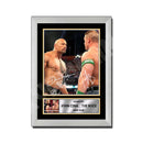 JOHN CENA _ THE ROCK Limited Edition MMA Wrestler Signed Print - MMA Wrestling