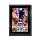 JOHN CENA _ THE ROCK 2 Limited Edition MMA Wrestler Signed Print - MMA Wrestling