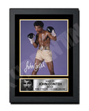 JOHN CONTEH Limited Edition Boxer Signed Print - Boxing