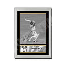 JOHN EDRICH Limited Edition Cricketer Signed Print - Cricket Player