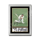 JOHN EDRICH 2 Limited Edition Cricketer Signed Print - Cricket Player