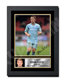 JOHN FLECK 1 Limited Edition Football Player Signed Print - Football