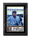 JOHN GREIG 2 Limited Edition Football Player Signed Print - Football