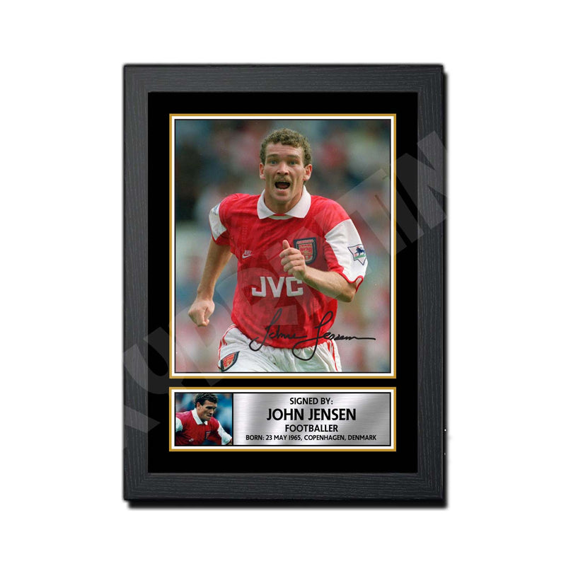JOHN JENSEN Limited Edition Football Player Signed Print - Football